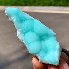 63G Natural blue texture stone crystal,Heteropolar of Chinese blue aragonit picture