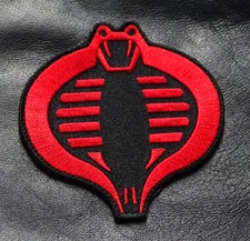 Cobra GI Joe USA Army Tactical Embroidered Iron On 3.5 inch Patch (MTC1) picture