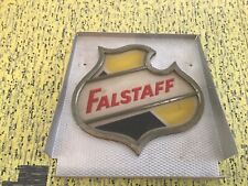 VINTAGE GLASS BRASS FALSTAFF LIGHTED SIGN PART ONLY picture