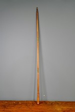 Vintage Military Swagger Walking Stick wood antique wooden brass picture