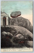 Antique Brazil Postcard RIO DE JANEIRO Pedra Movedica Madureira picture