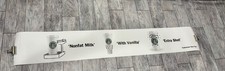 VINTAGE 2004 Starbucks Coffee 70 Inch SUBWAY BANNER POSTER picture