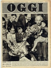 1949=ALBERT EINSTEIN COVER MAGAZINE PRINCETON DOG CHICO FOX TERRIER 70° BIRTHDAY picture