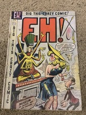 EH #6 Sexual Innuendo Cover With Gorgeous Blonde GGA 1954 1st Print picture