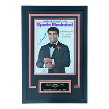 Muhammad Ali Autographed Sports Illustrated Magazine 1974 Sportsman of the Year picture