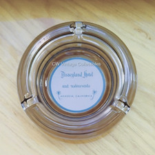 HTF Vintage Disneyland Hotel Restaurants Ashtray ( palm trees logo )  Anaheim CA picture