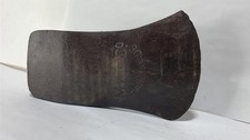 Antique M.W.H. Co. Single Bit Axe Head – Hand Made Red Forged Tool –no handle picture