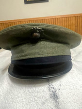 MINT WWII USAAF Officer True Crusher Cap – Airflow Patent –Size 7 3/8 – Flawless picture
