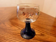 Set of 4 SCHMITT SÖHNE Made in Germany Roemer Wine Stemware Weinkellerei Export picture