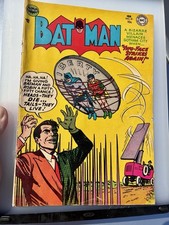 Batman #81 Pre-Code Golden Age Two-Face Cover Superhero DC Comic 1954 GD+ picture