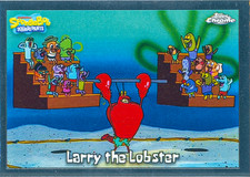 Topps Chrome Spongebob 2025 | Larry the Lobster | 12 picture