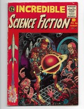 Incredible Science Fiction 30 1955 EC Comics VG/F 5.0 Jack Davis Cover picture