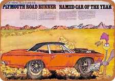 Metal Sign - 1969 Plymouth Road Runner Cartoon - Vintage Look Reproduction picture