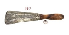 old antique BROOM HAMMER TOOL solid handle picture