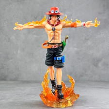 28Cm One Piece Ace Anime Figure Portgas D Ace Figures Action Figures Gk picture
