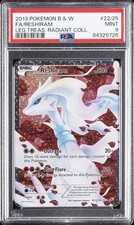 2013 #RC22 FULL ART/RESHIRAM PSA 9 picture