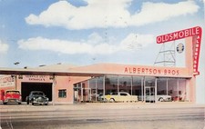 Los Angeles Culver City California Oldsmobile Albertson Car Dealer Postcard J1 picture