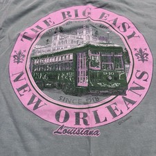 The Big Easy Teal Unisex New Orleans tsirt medium m picture