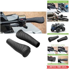 ATV Handlebar Grips 2 Pack 22mm Inner Diameter Anti Slip Soft Ergonomic Arctic picture