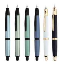New Colour Majohn A1 Retractable Fountain Pen F Nib Metal with Clip & Converter picture