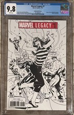 Marvel Legacy #1 Dodson Sketch Cover CGC 9.8 Marvel Comics 2017 picture