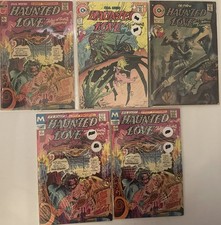 Haunted Love #1, 6, & 10 (Charlton April 1973) & #1 (Modern) $10 flat ship picture