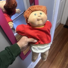 MINTY to Excellent Cabbage PATCH BOY WITH RED SPIKED HAIR. HARD TO FIND 1989 ⭐️ picture