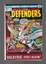 The Defenders #4 (2/73) 1st Full App Valkyrie picture