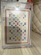 Louis Vuitton Monogram Collectible Playing Cards in Protective Plastic Case picture
