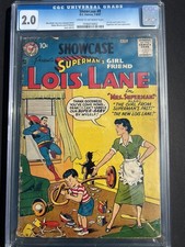 Showcase 9 1957 DC Comics CGC G 2.0 1st Lois Lane Tryout Issue picture