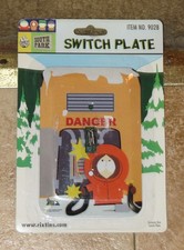 South Park Vintage Metal Light Switch Plate Kenny 2003 Comedy Central Rare picture