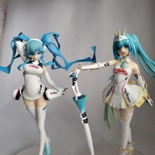 Hatsune Miku Racing Miku Figure Set 2014 2015 Collectible Anime Japan picture