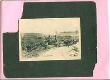 Circa 1908-1920 Photo Northeastern Michigan Logging - Image Size 4 3/8