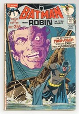 Batman #234 GD+ 2.5 1971 1st Silver Age app. Two Face picture