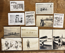 12 Vintage Unique Photos Lot of Women in Bathing Suits. picture