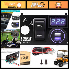 10L0L Golf Cart Key Switch Console Plate for EZGO TXT PDS 2003-up Electric picture