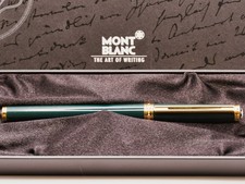 GENUINE Montblanc Green Noblesse Oblige 3rd Generation Rollerball Pen picture