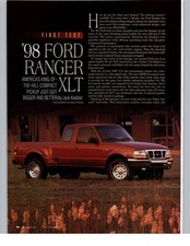 1998 FORD RANGER XLT PICKUP ROAD TEST Article picture