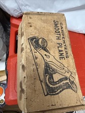 Vintage Master Mechanic 9in Carpenters Smooth Wood Plane No. C4TT picture