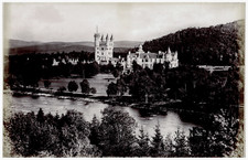Scotland, Balmoral Castle, J.V. Vintage Print, Albumen Print 19.5x30   picture