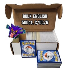 Pokemon 500ct. English Bulk C/UC/Rares picture