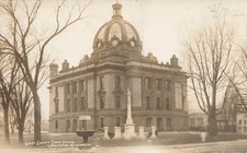 LP14 Lancaster Wisconsin Grant County Court House  RPPC Postcard picture