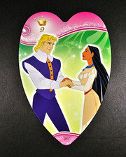 Topps Disney Princess Die-Cut Trading Card #167 John Smith & Pocahontas picture