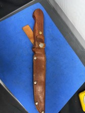 Vintage Hand Scribed “RONNING MORA SWEDEN “ Extremely Rare Filet Knife W/sheath picture