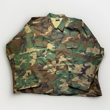 Rothco Woodland Camo BDU Jacket 5XL Regular Military Tactical Oversized Coat picture