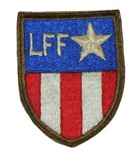 Original RARE WWII - 1950's Liberian Frontier Force LFF Military Army Patch G14 picture