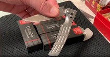 COLUMBIA Stainless Steel Mirror Sheen Axis Lock Pocket Folding Knife picture