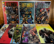 Complete Series ARCANUM  1 2 3 4 5 6 7 8 Image Comics Wizard 1/2 1997 1998 Lot + picture