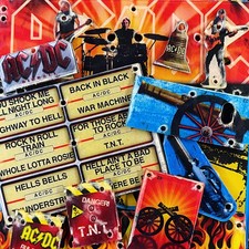 Stern AC/DC Premium LE Pinball Machine Playfield Plastic Set NOS picture