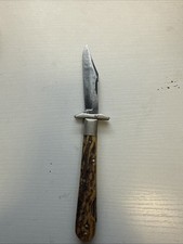 Vintage 1920s-30s KA-BAR Stag Swing Guard Folding Hunter Pocket Knife USA picture